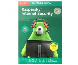 Phần mềm diệt Virus Kaspersky Internet Security 5 máy tính